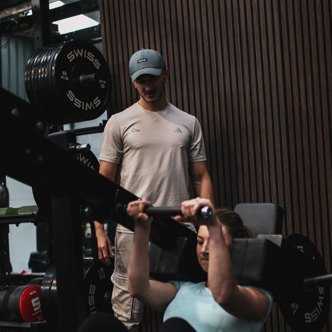 Coach and client mid-session in the Proteus studio
